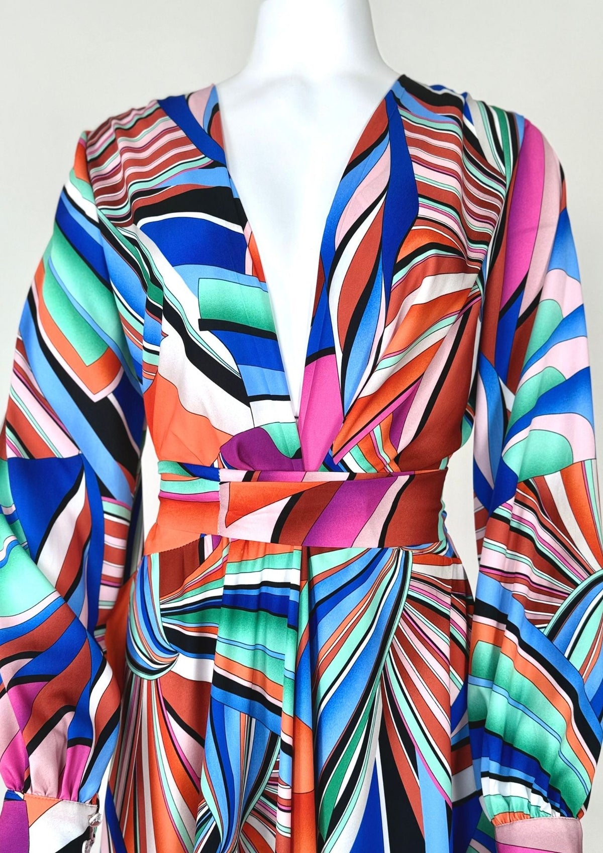 Loona Multicolour Printed Dress Preloved - Reloved - Timeless Styles