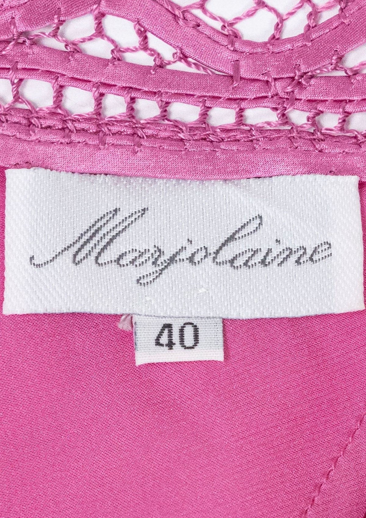 Marjolaine Pink Lace Slip Dress - Reloved - Timeless Styles