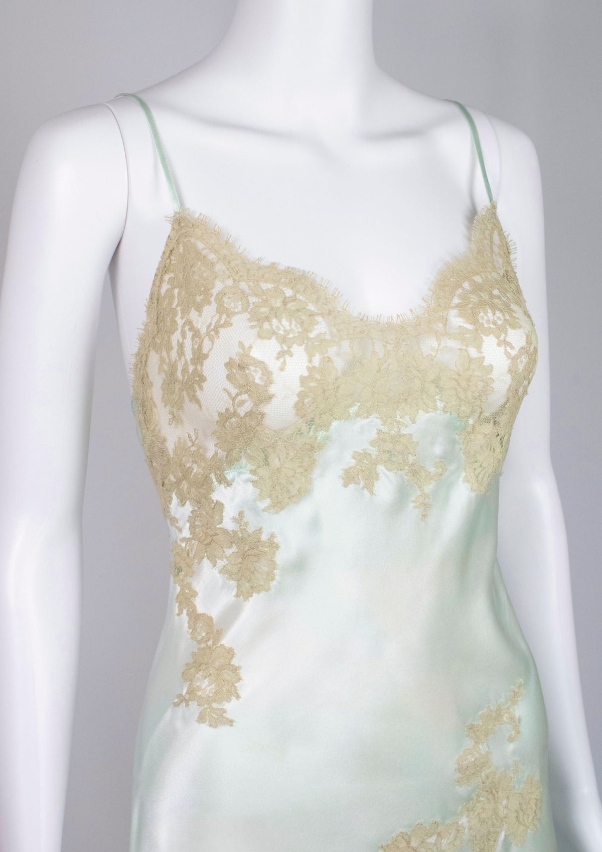 Marjolaine Silk & Lace Slip Dress - Reloved - Timeless Styles