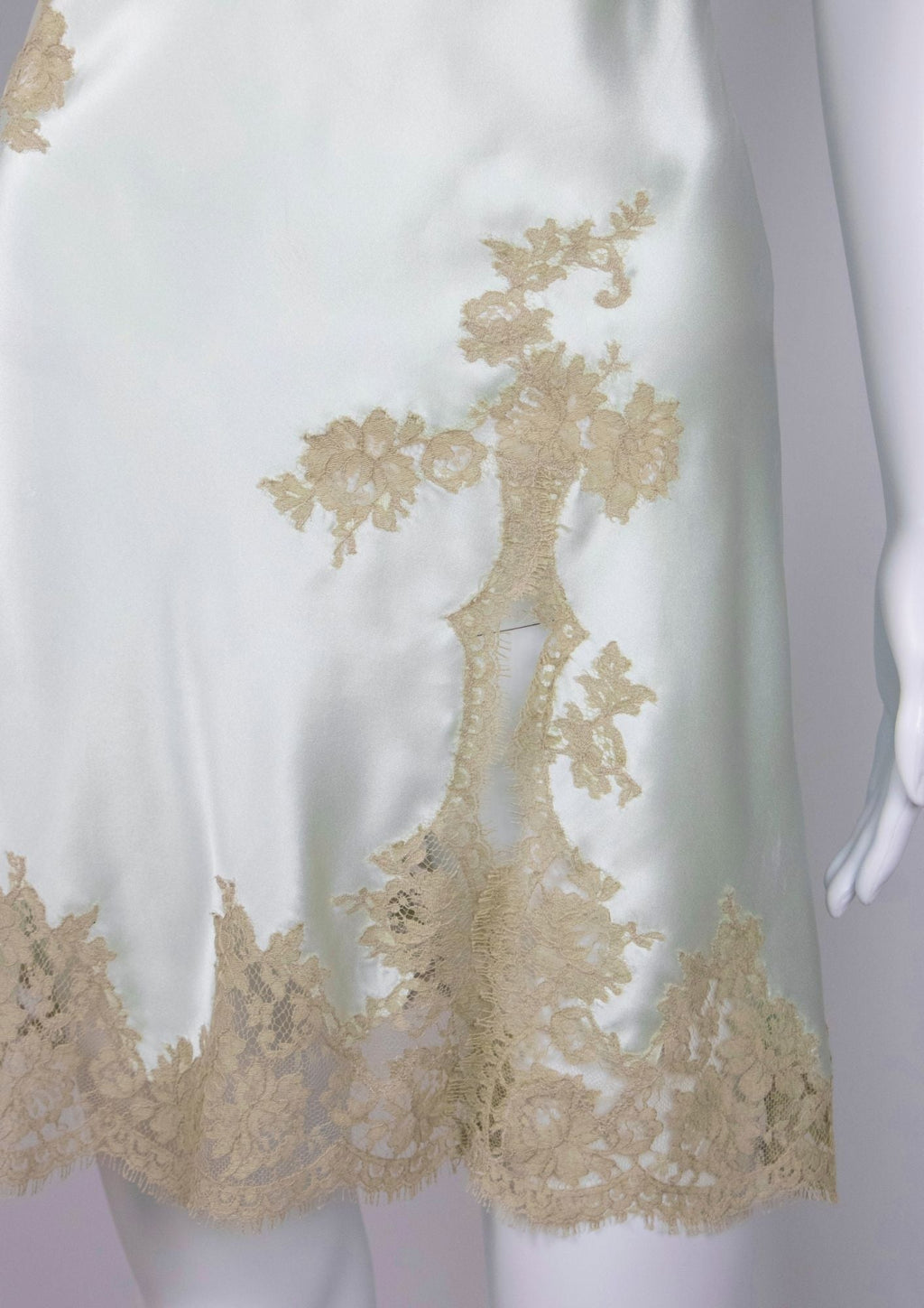Marjolaine Silk & Lace Slip Dress - Reloved - Timeless Styles