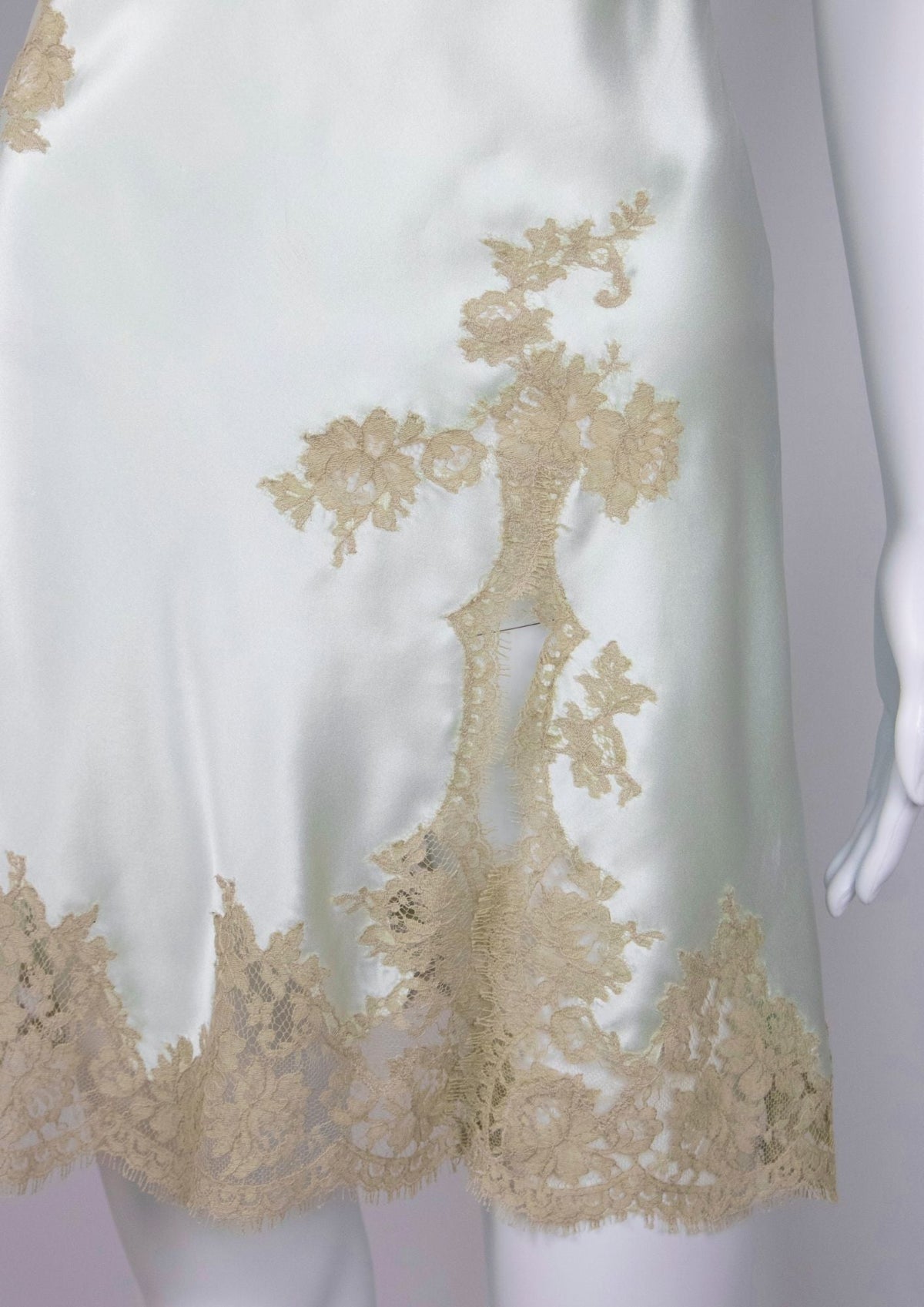 Marjolaine Silk & Lace Slip Dress - Reloved - Timeless Styles