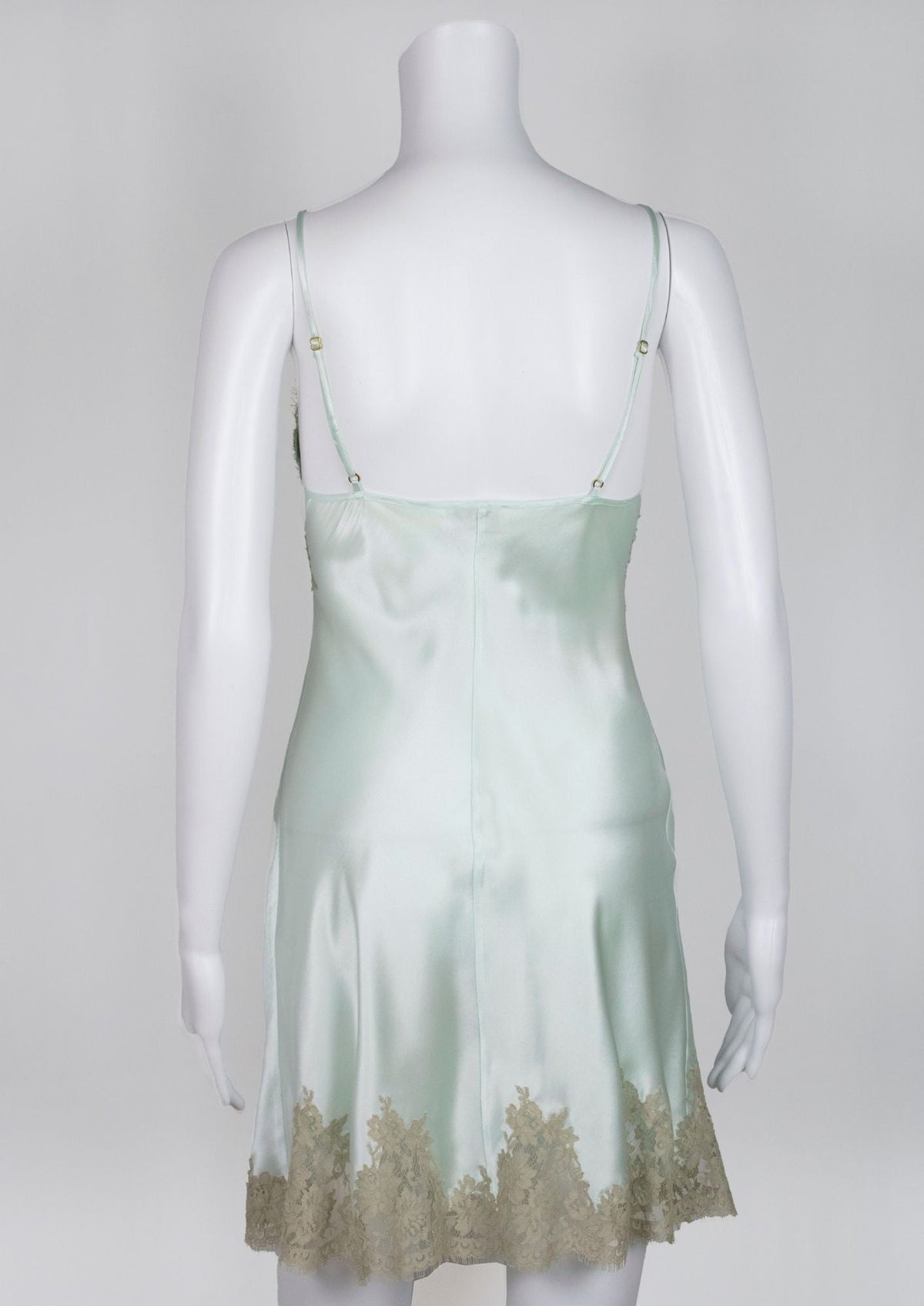 Marjolaine Silk & Lace Slip Dress - Reloved - Timeless Styles