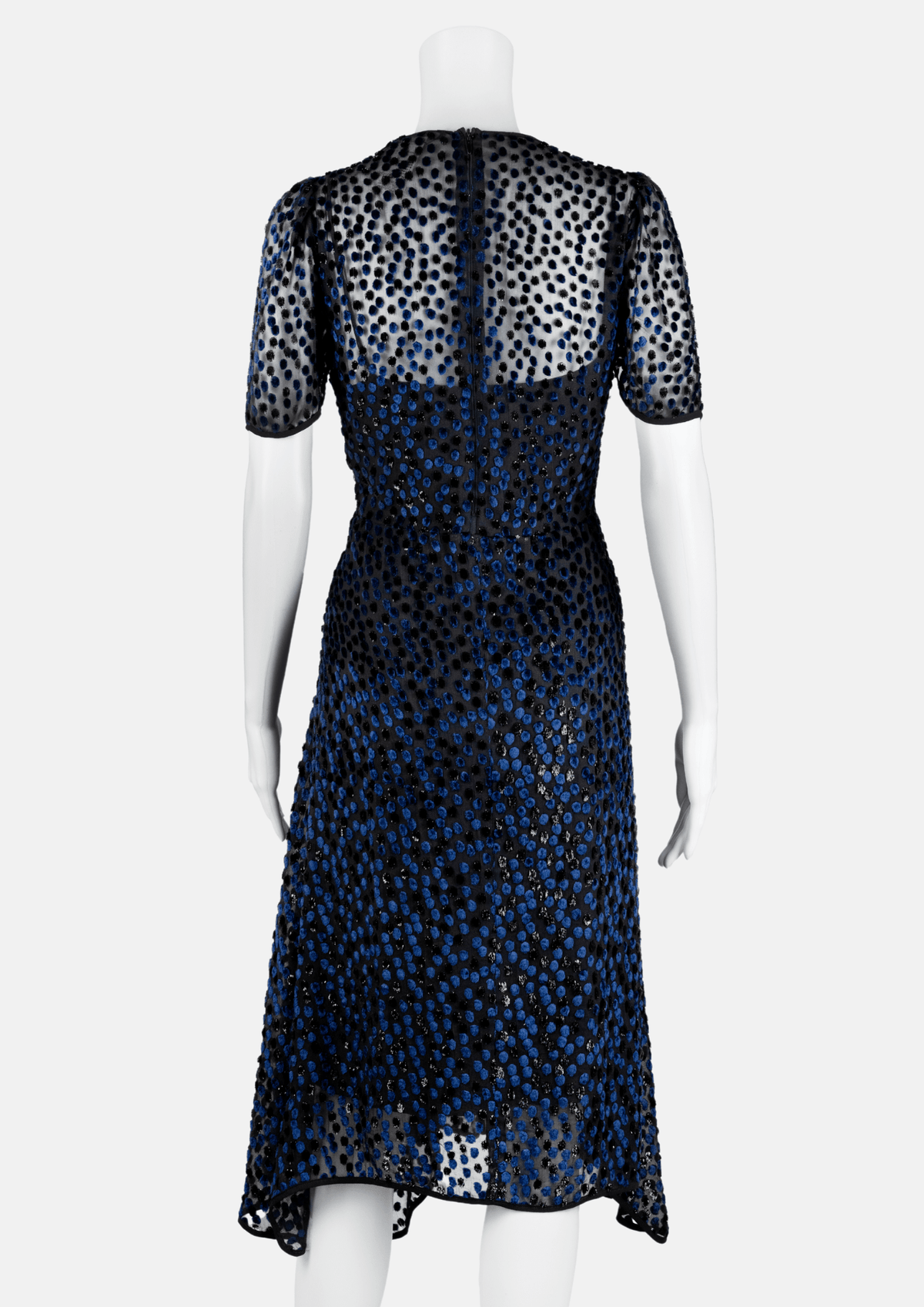 Max Mara Polka Dot Mesh Dress - Reloved - Timeless Styles