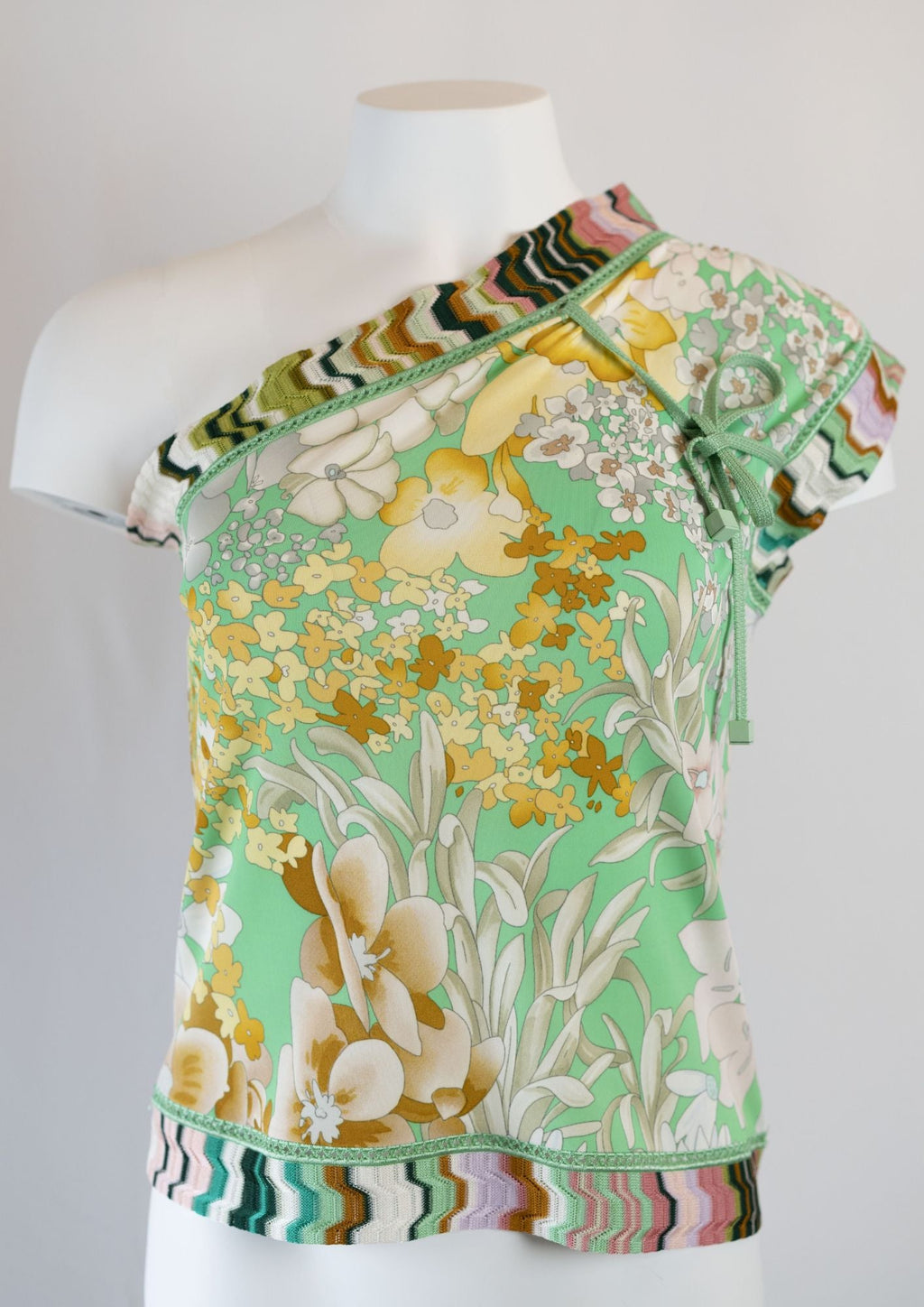 Missoni Asymmetrical Top - Reloved - Timeless Styles