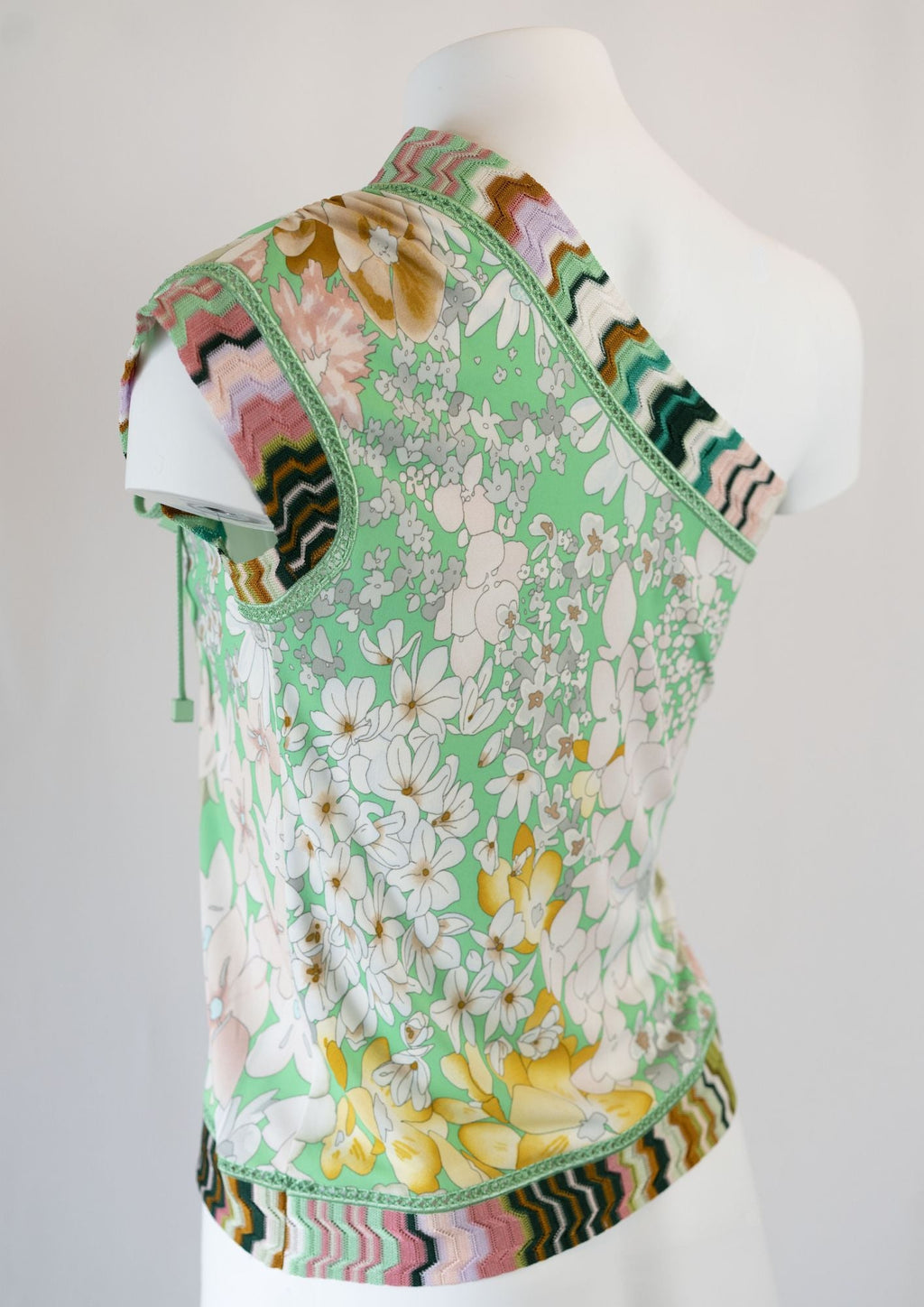 Missoni Asymmetrical Top - Reloved - Timeless Styles