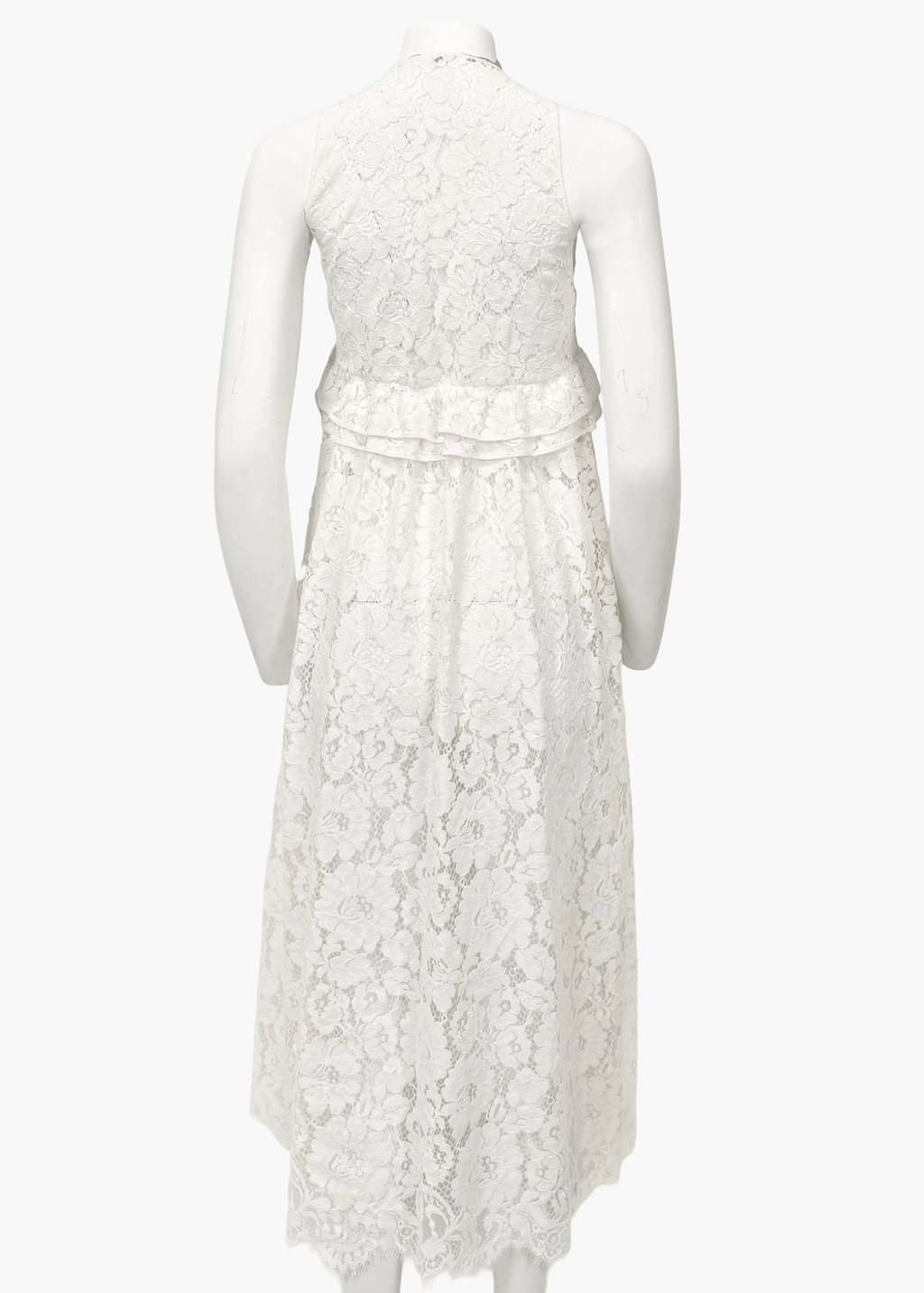 N°21 White Lace Dress - Reloved - Evening and Occasion Wear