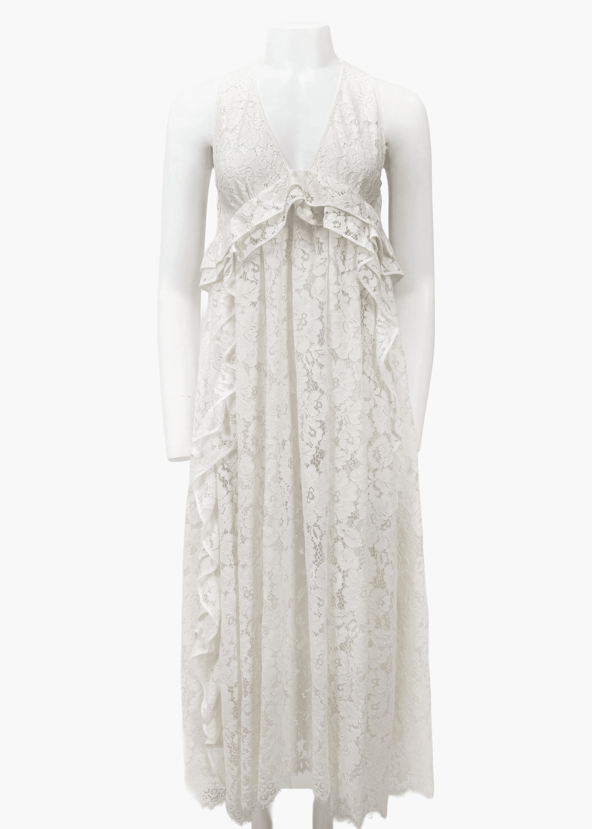 N°21 White Lace Dress - Reloved - Evening and Occasion Wear