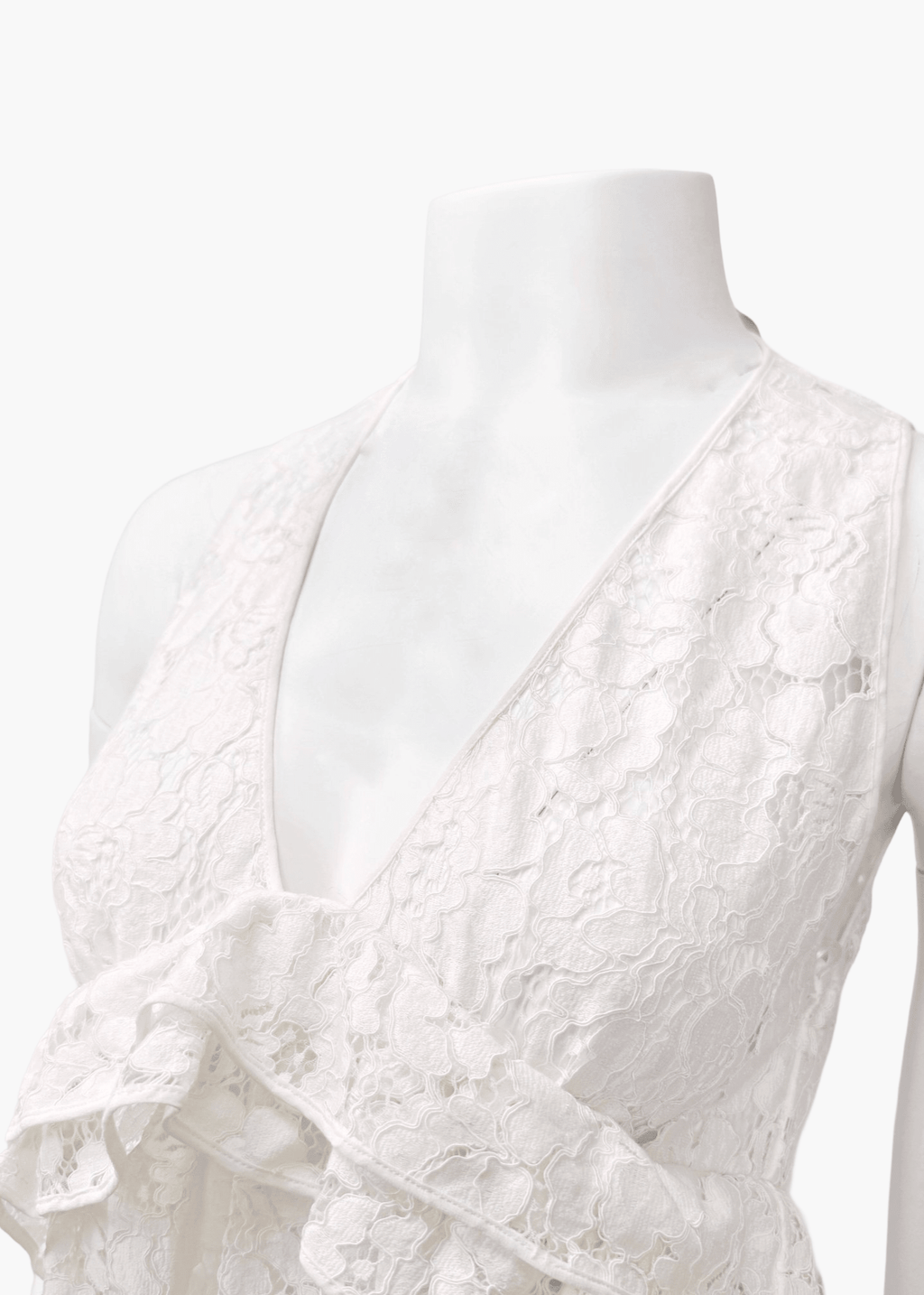 N°21 White Lace Dress - Reloved - Evening and Occasion Wear