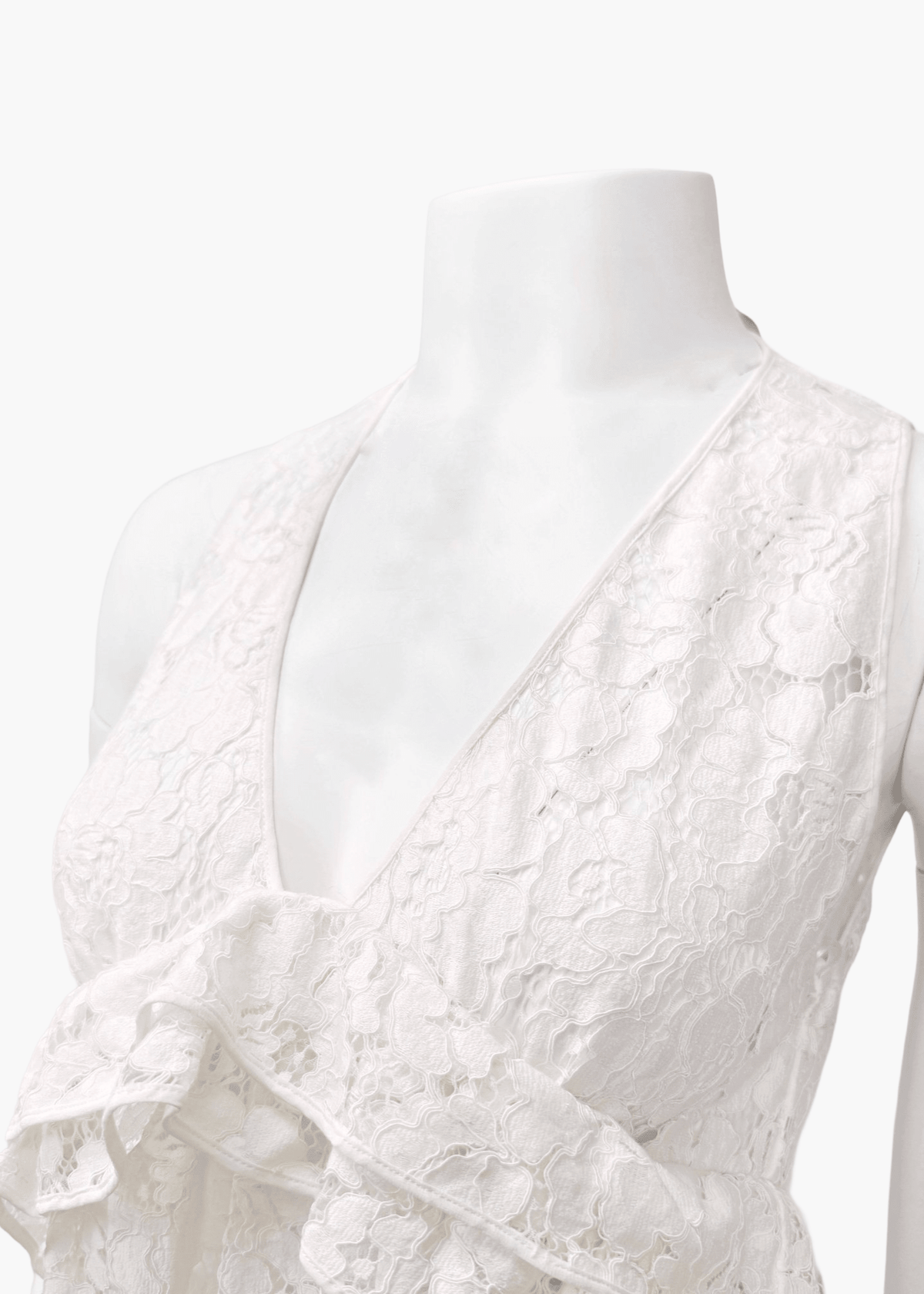 N°21 White Lace Dress - Reloved - Evening and Occasion Wear