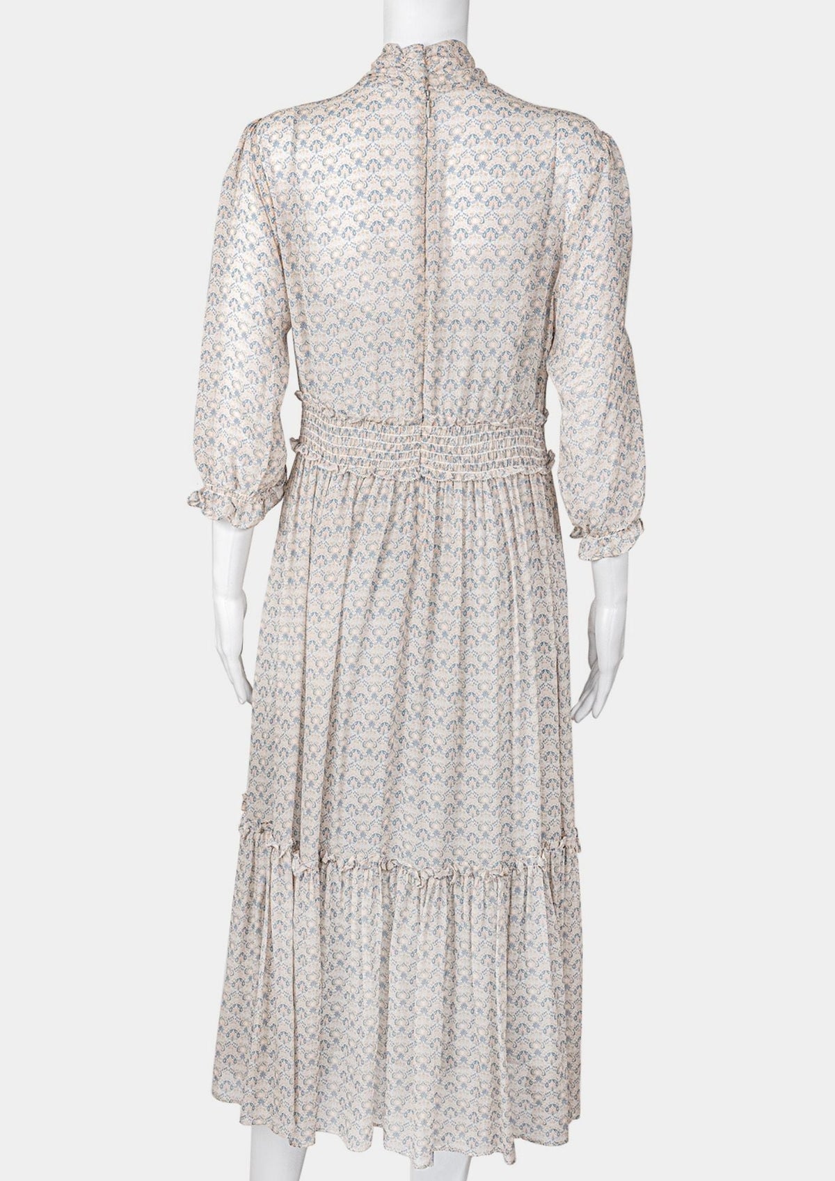 Piazza Castello Printed Silk Dress - Reloved - Timeless Styles