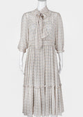 Piazza Castello Printed Silk Dress - Reloved - Timeless Styles