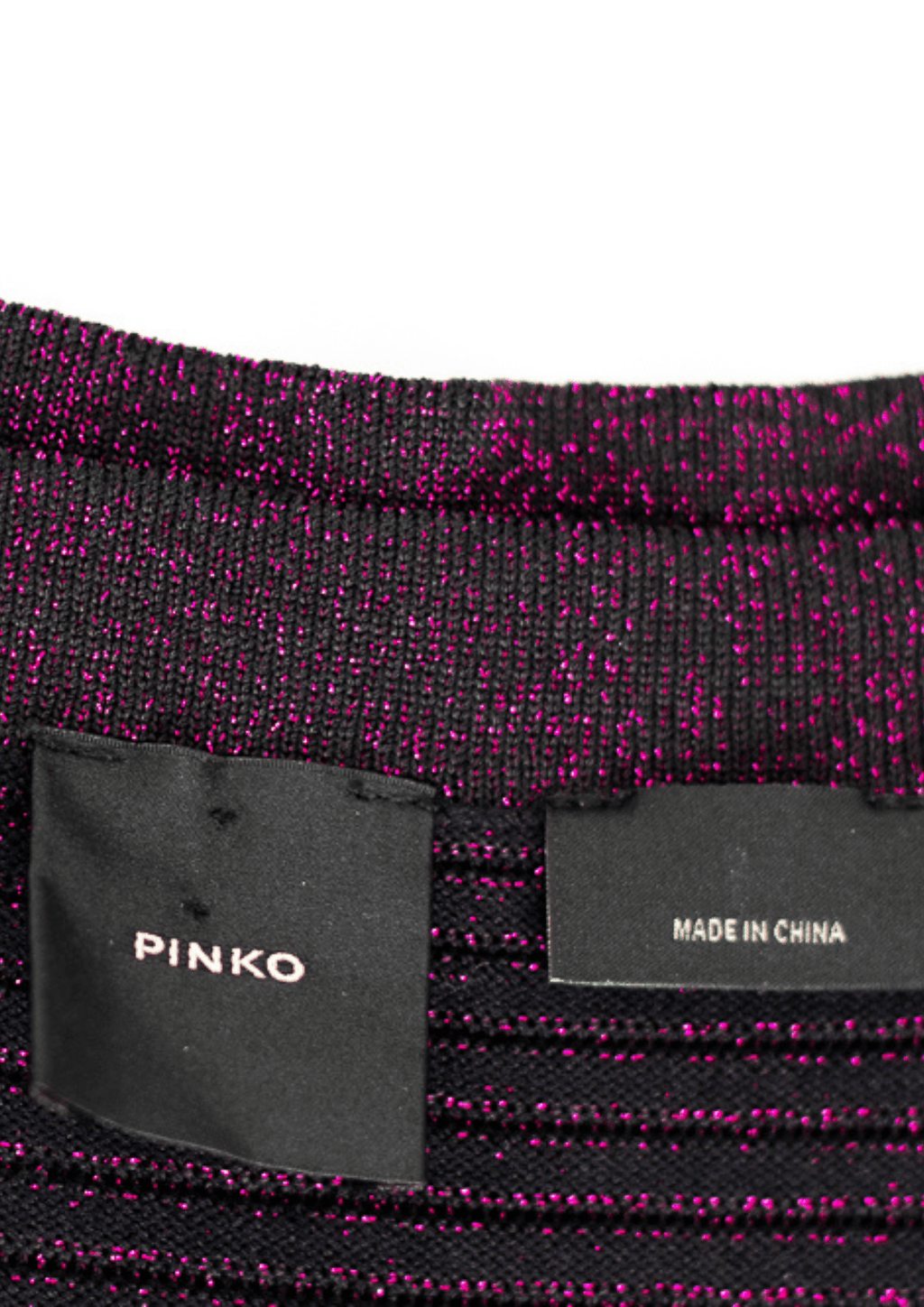 Pinko Metallic Knit Dress - Reloved - Timeless Styles