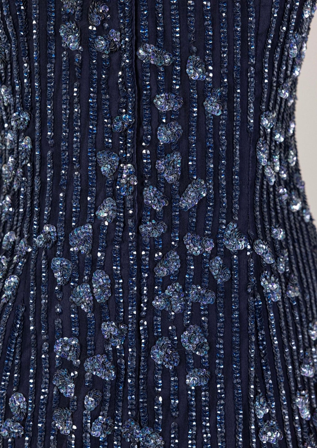 Roots Navy Sequin Gown - Reloved - Timeless Styles
