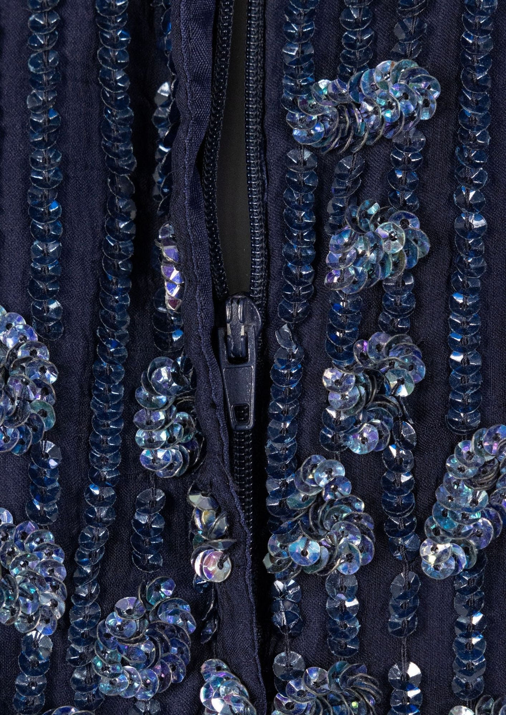 Roots Navy Sequin Gown - Reloved - Timeless Styles