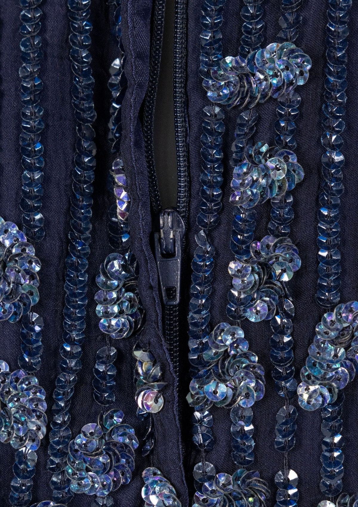Roots Navy Sequin Gown - Reloved - Timeless Styles