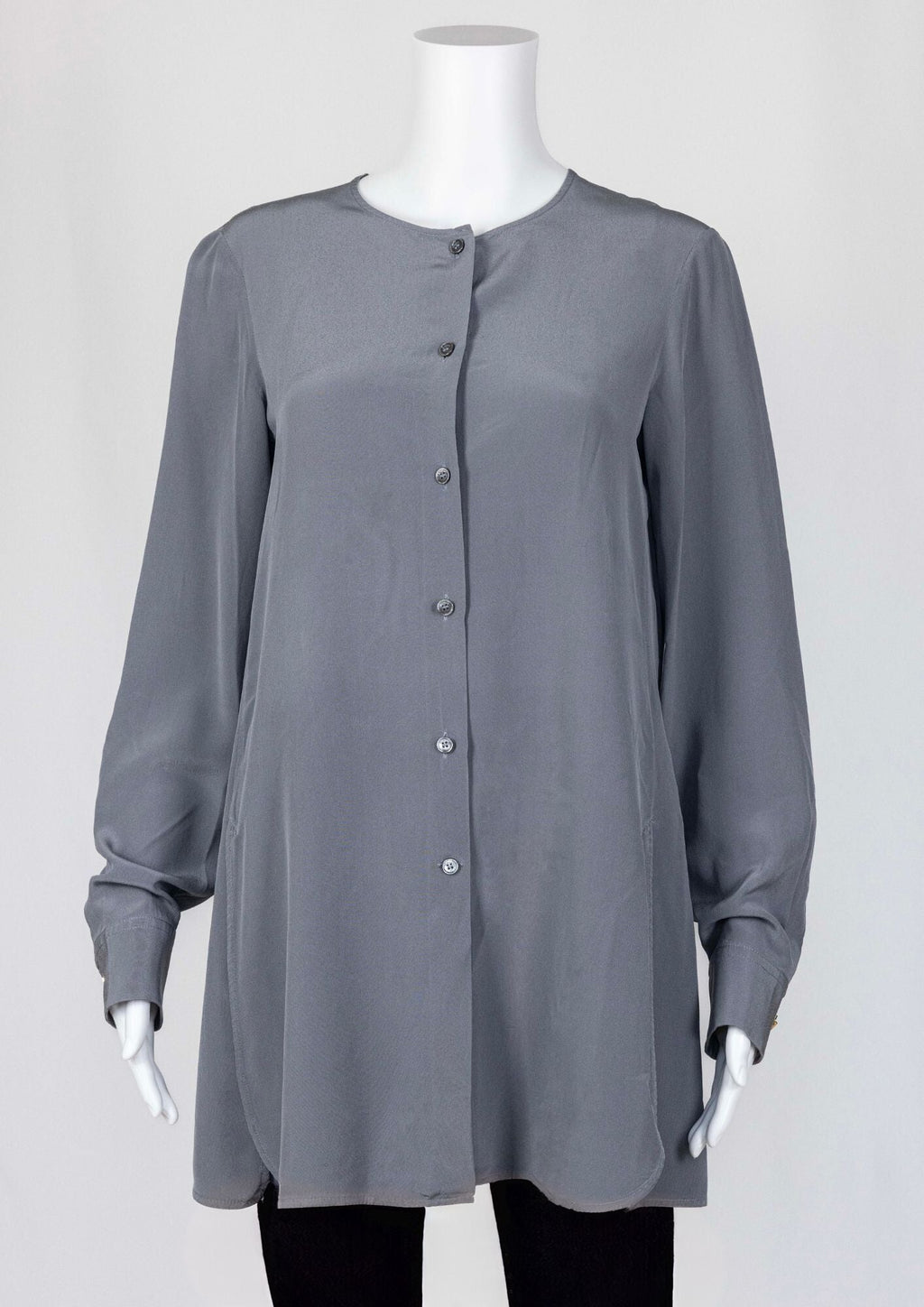 Salvatore Ferragamo Grey Top - Reloved - Timeless Styles