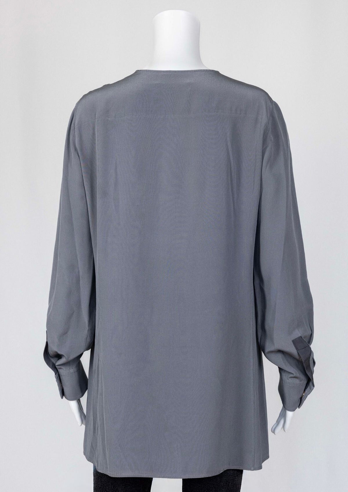 Salvatore Ferragamo Grey Top - Reloved - Timeless Styles