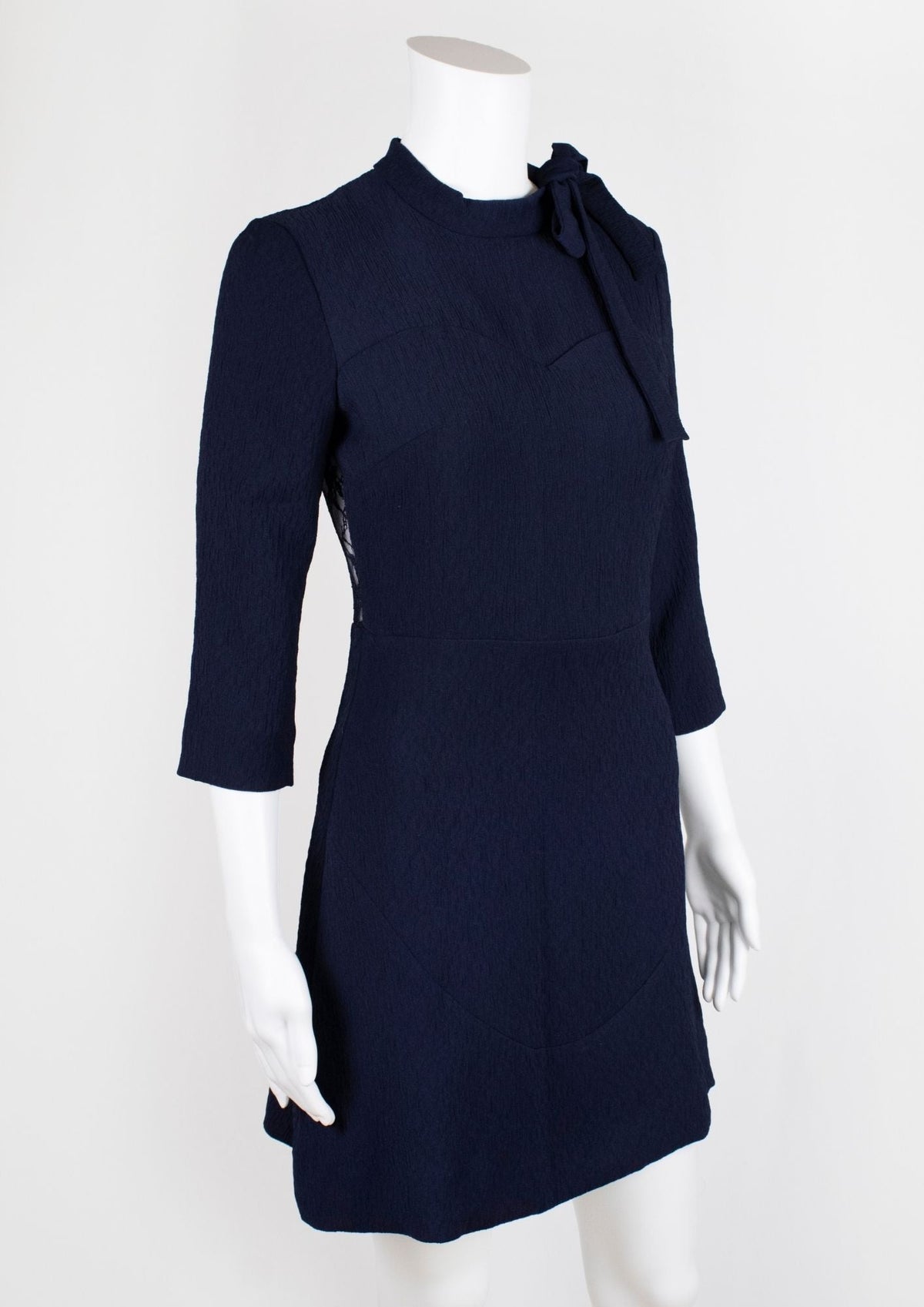 Sandro Paris Bow Detail Dress - Reloved - Timeless Styles