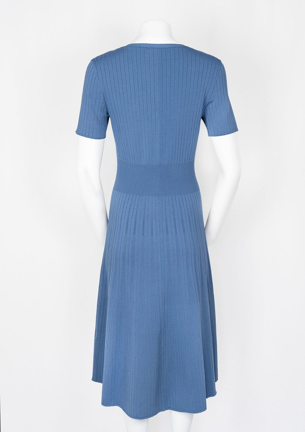 Sandro Paris Buttoned Blue Dress - Reloved - Timeless Styles