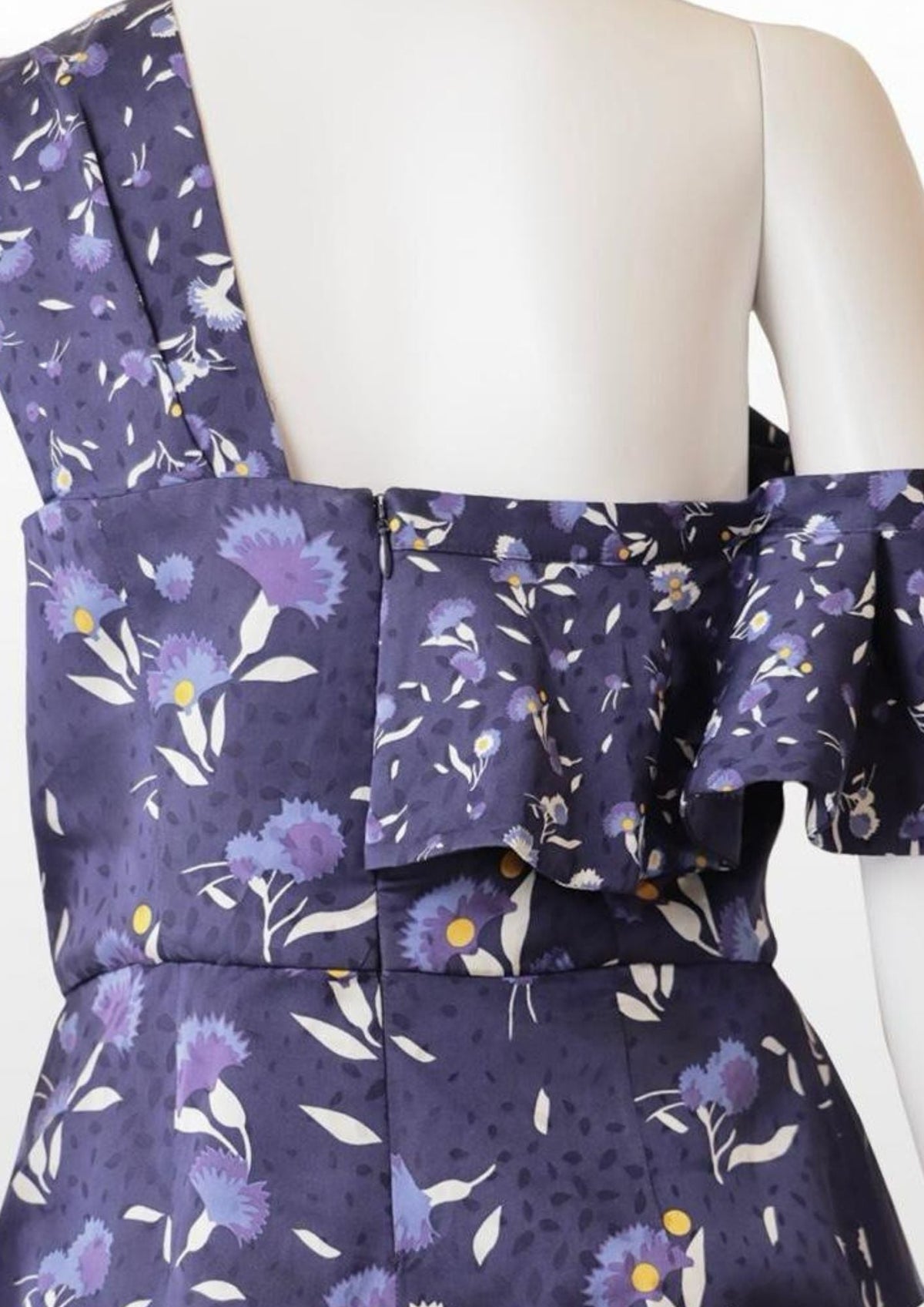 Self Portrait Floral Asymmetrical Top - Reloved - Timeless Styles