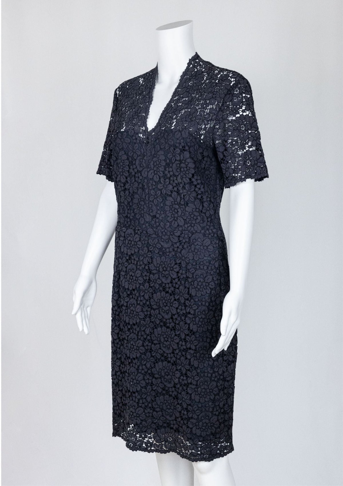 Set Navy Blue Lace Dress - Reloved - Timeless Styles