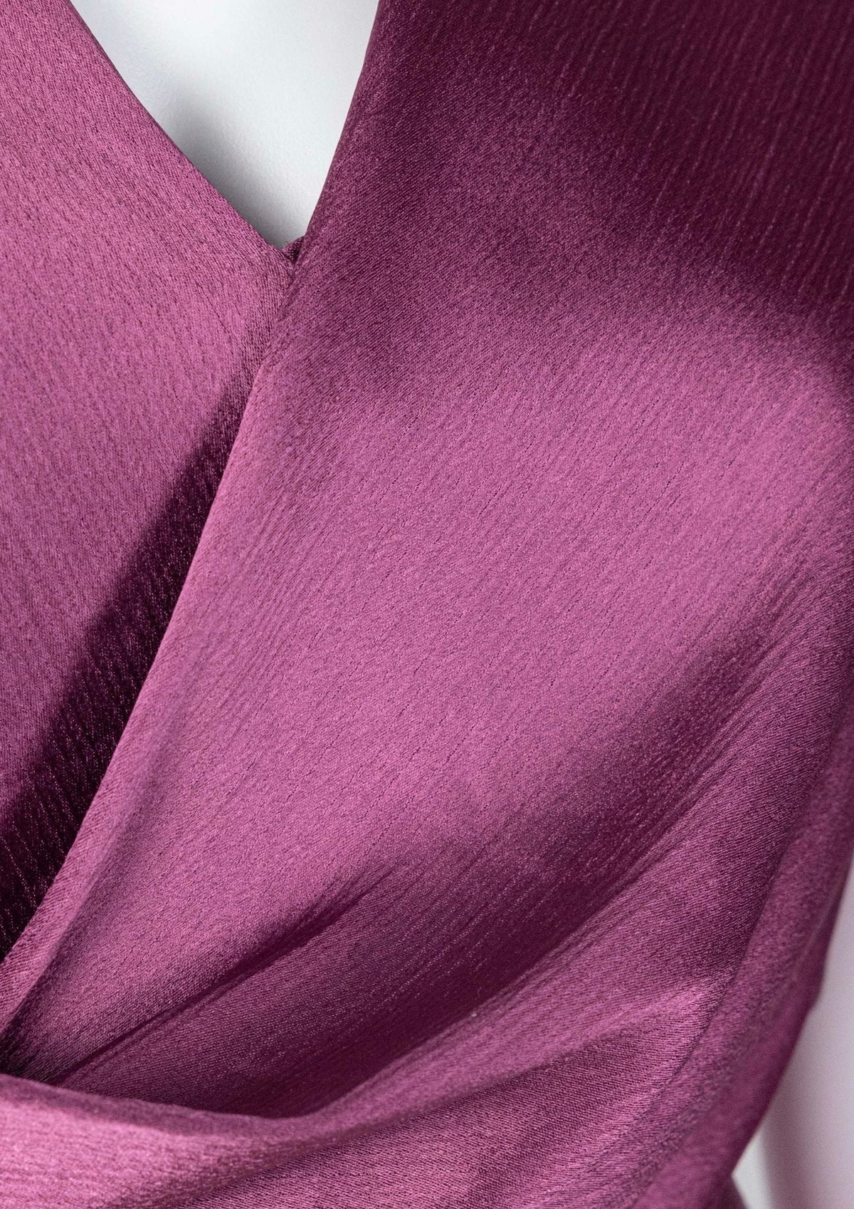 Sies Marjan Plum Satin Top - Reloved - Timeless Styles
