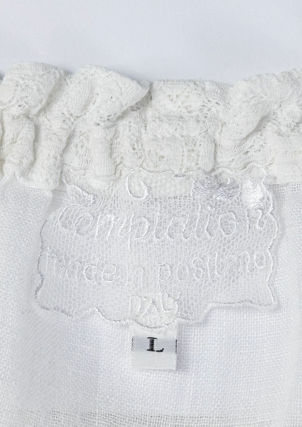 Temptation White Lace Top - Reloved - Timeless Styles