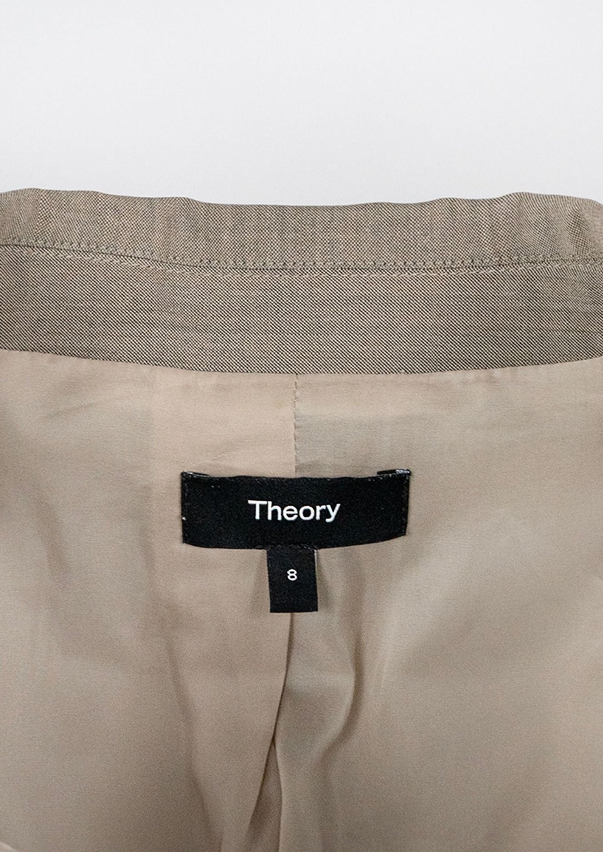 Theory Brown Blazer - Reloved - Timeless Styles