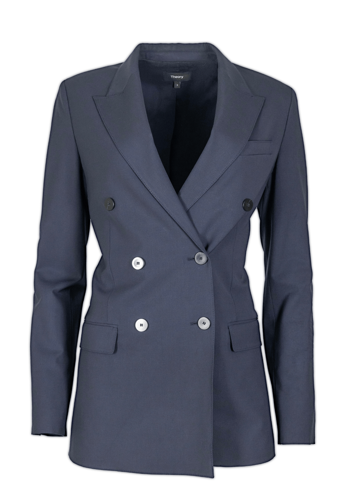 Theory Navy Blue Classic Blazer - Reloved - Timeless Styles