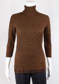 Valentino Brown Beaded Jumper - Reloved - Timeless Styles