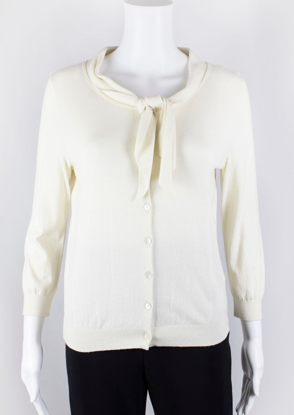Valentino R.E.D. White Knit Top - Reloved - Timeless Styles