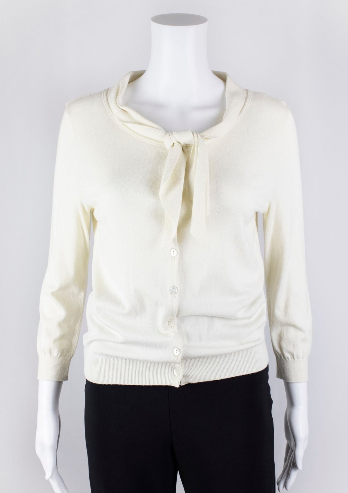 Valentino R.E.D. White Knit Top - Reloved - Timeless Styles