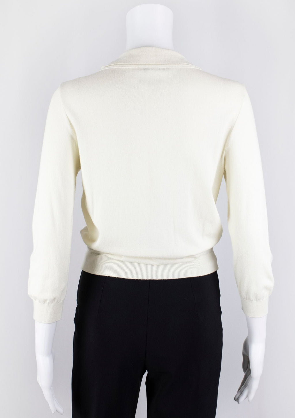 Valentino R.E.D. White Knit Top - Reloved - Timeless Styles