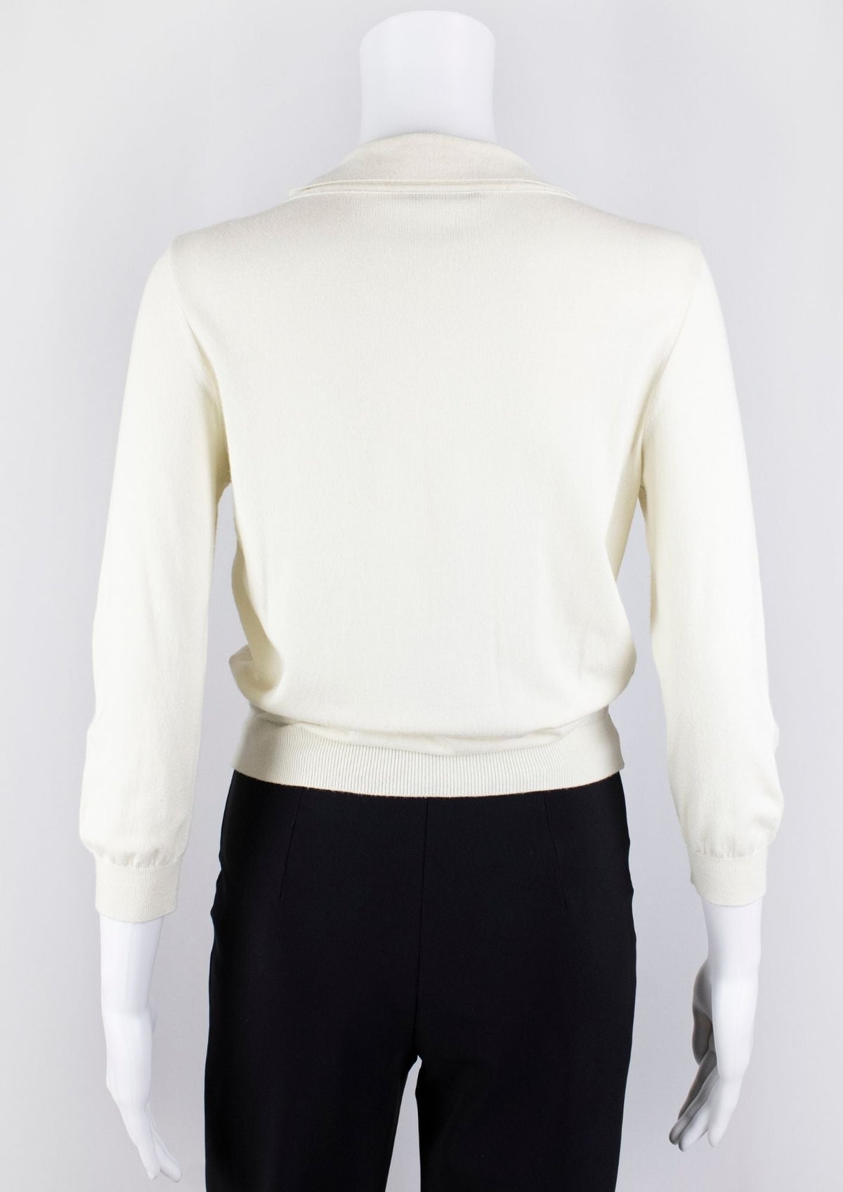 Valentino R.E.D. White Knit Top - Reloved - Timeless Styles