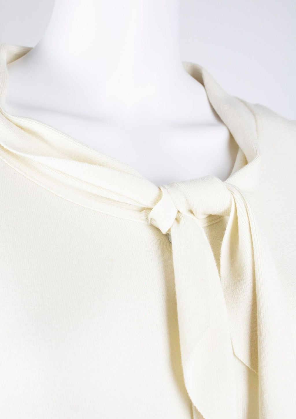 Valentino R.E.D. White Knit Top - Reloved - Timeless Styles