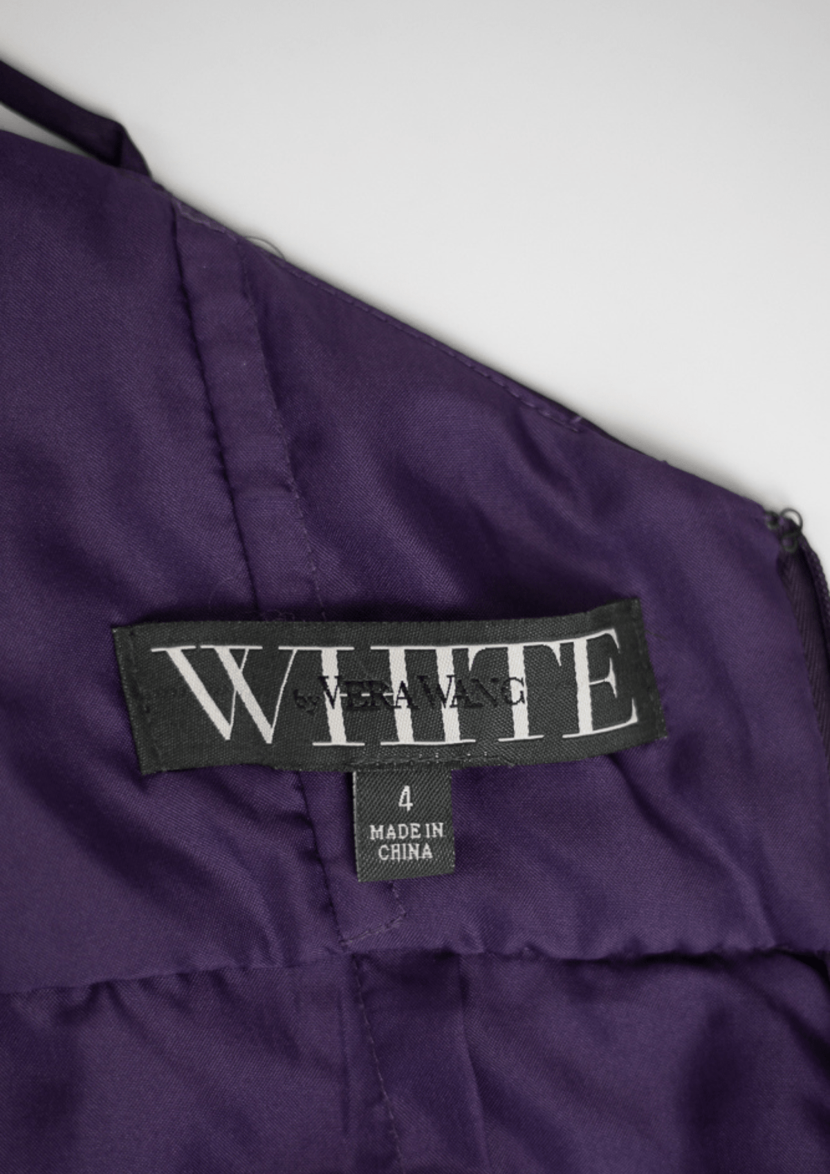 Vera Wang Deep Purple Gown - Reloved - Timeless Styles
