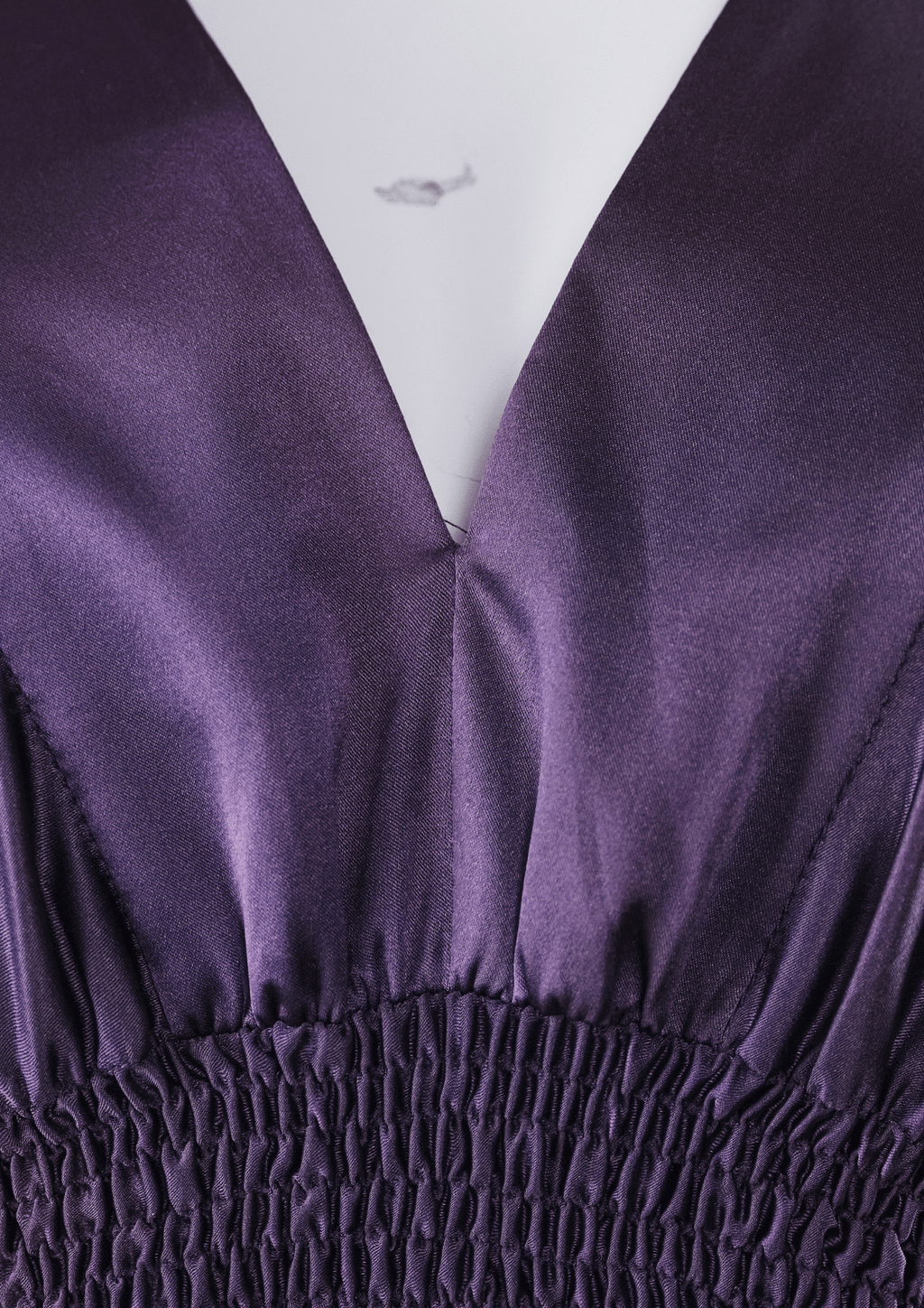 Vera Wang Deep Purple Satin Dress - Reloved - Timeless Styles