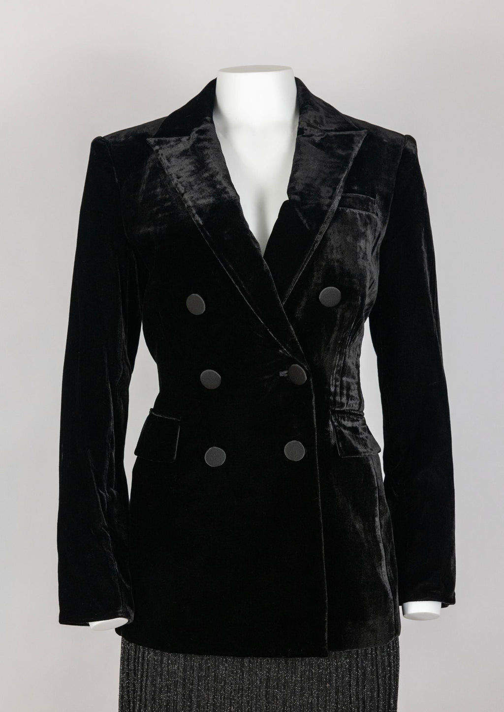 Veronica Beard Black Velvet Blazer - Reloved - Timeless Styles