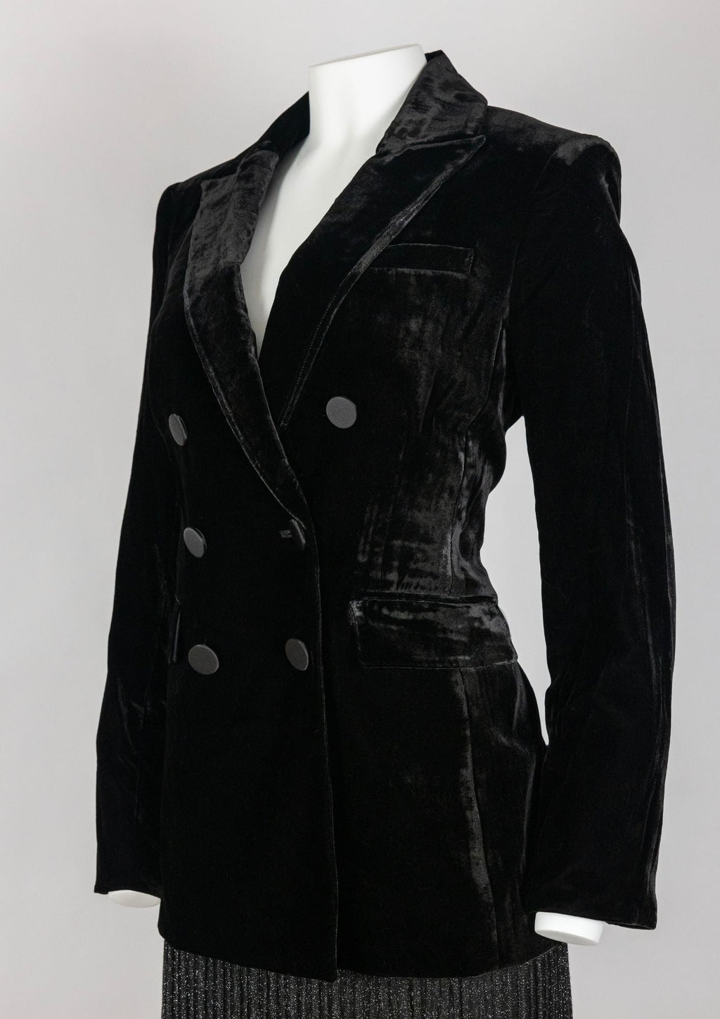 Veronica Beard Black Velvet Blazer - Reloved - Timeless Styles