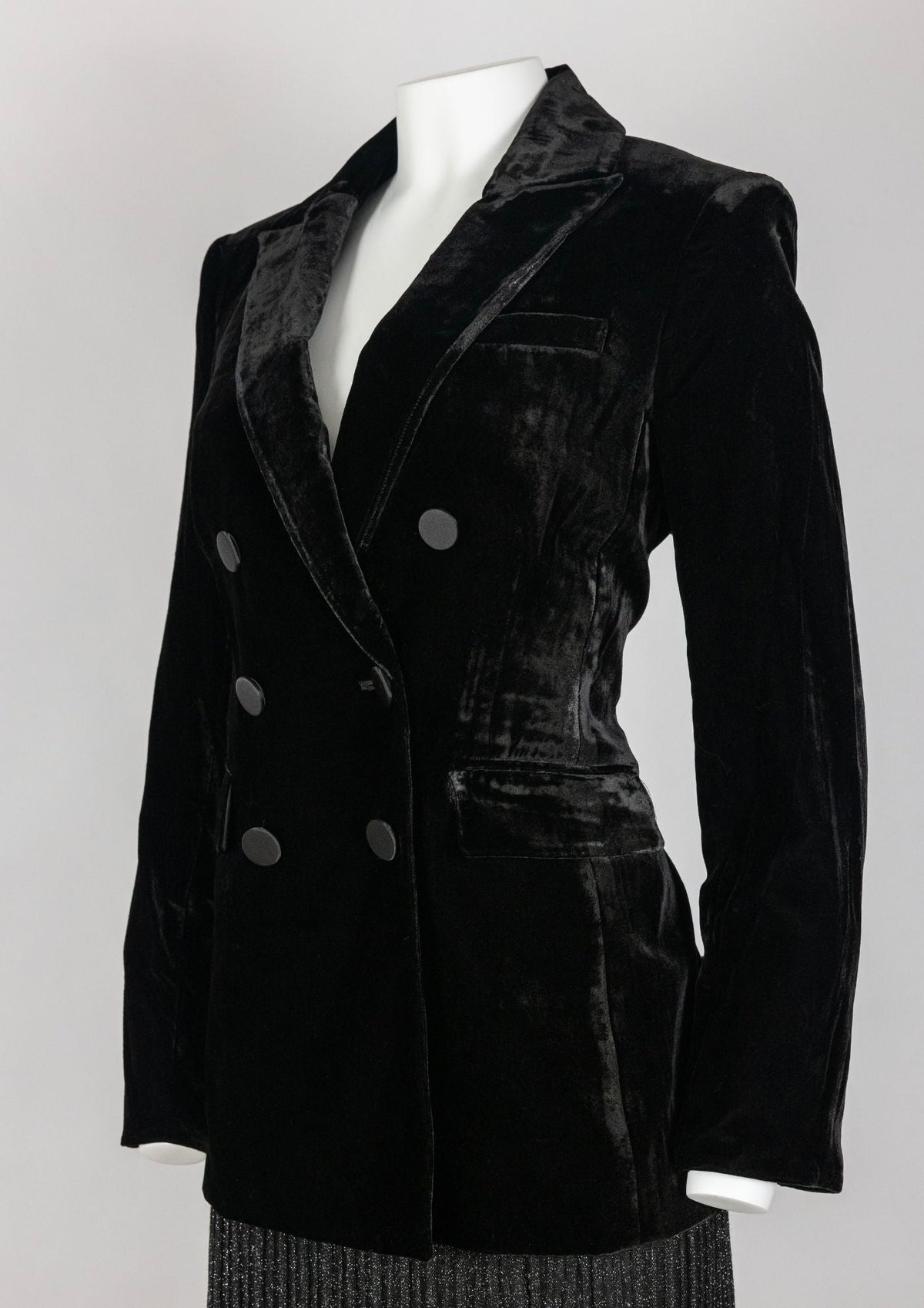 Veronica Beard Black Velvet Blazer - Reloved - Timeless Styles