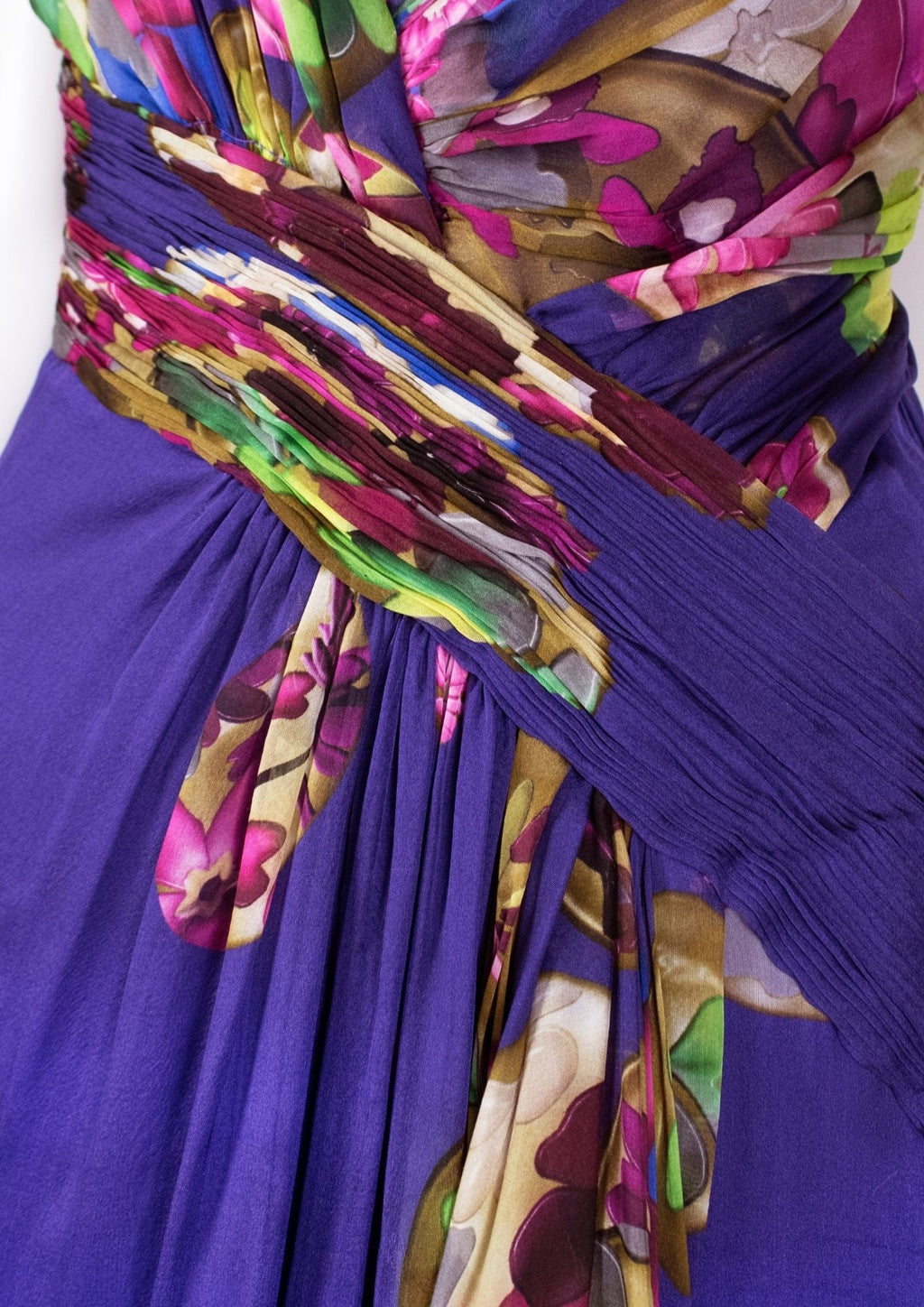 Versace Floral Dress - Reloved - Timeless Styles