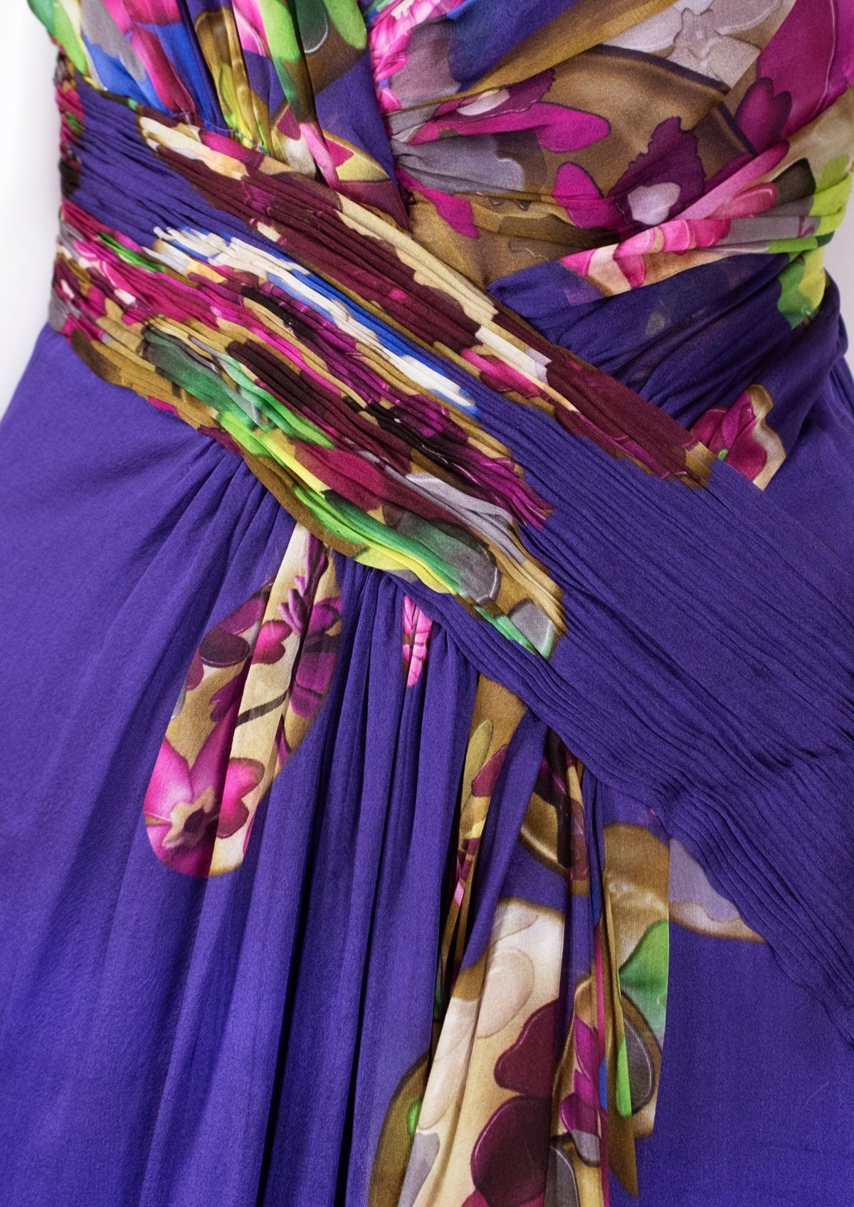 Versace Floral Dress - Reloved - Timeless Styles
