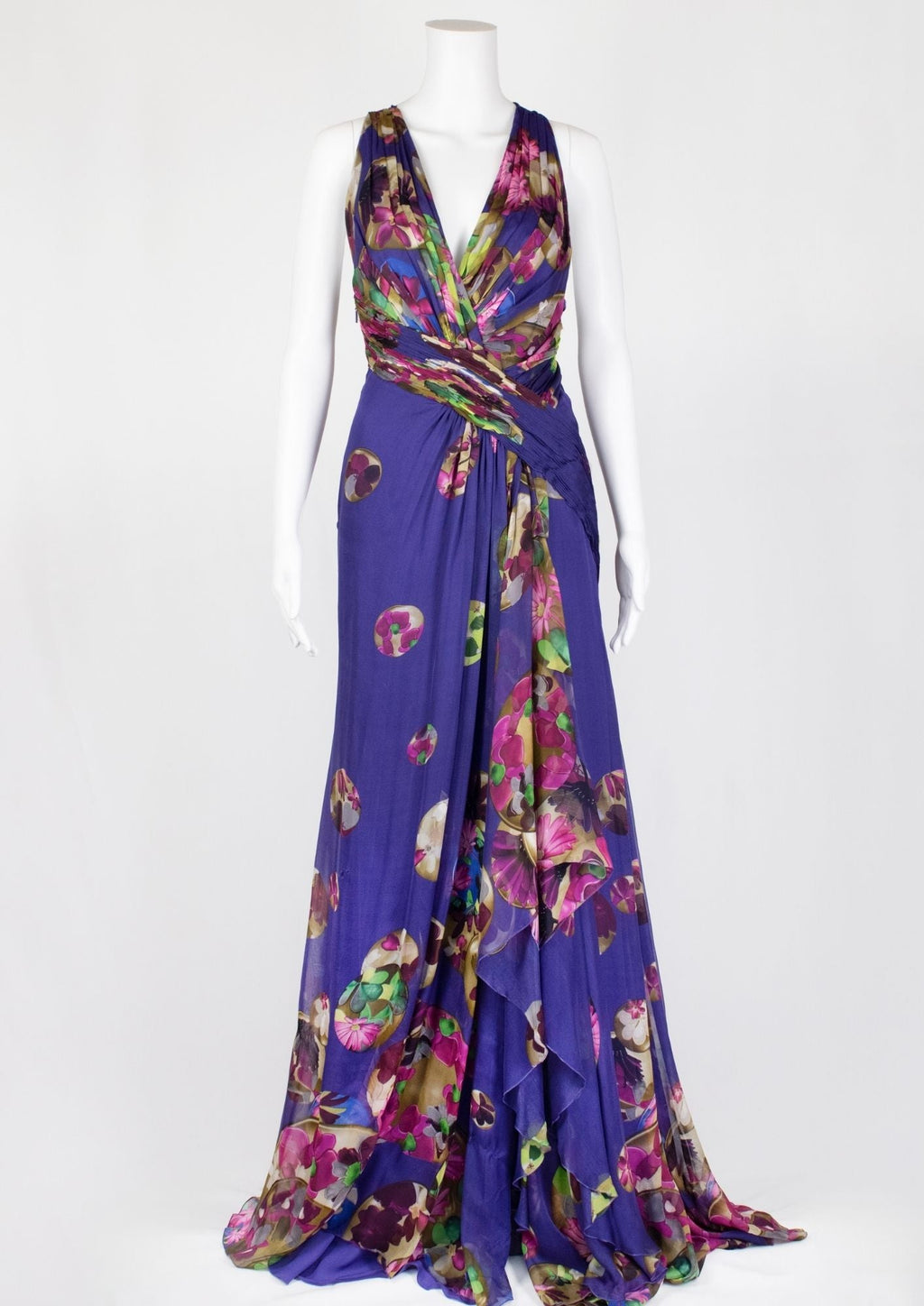 Versace Floral Dress - Reloved - Timeless Styles