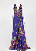Versace Floral Dress - Reloved - Timeless Styles
