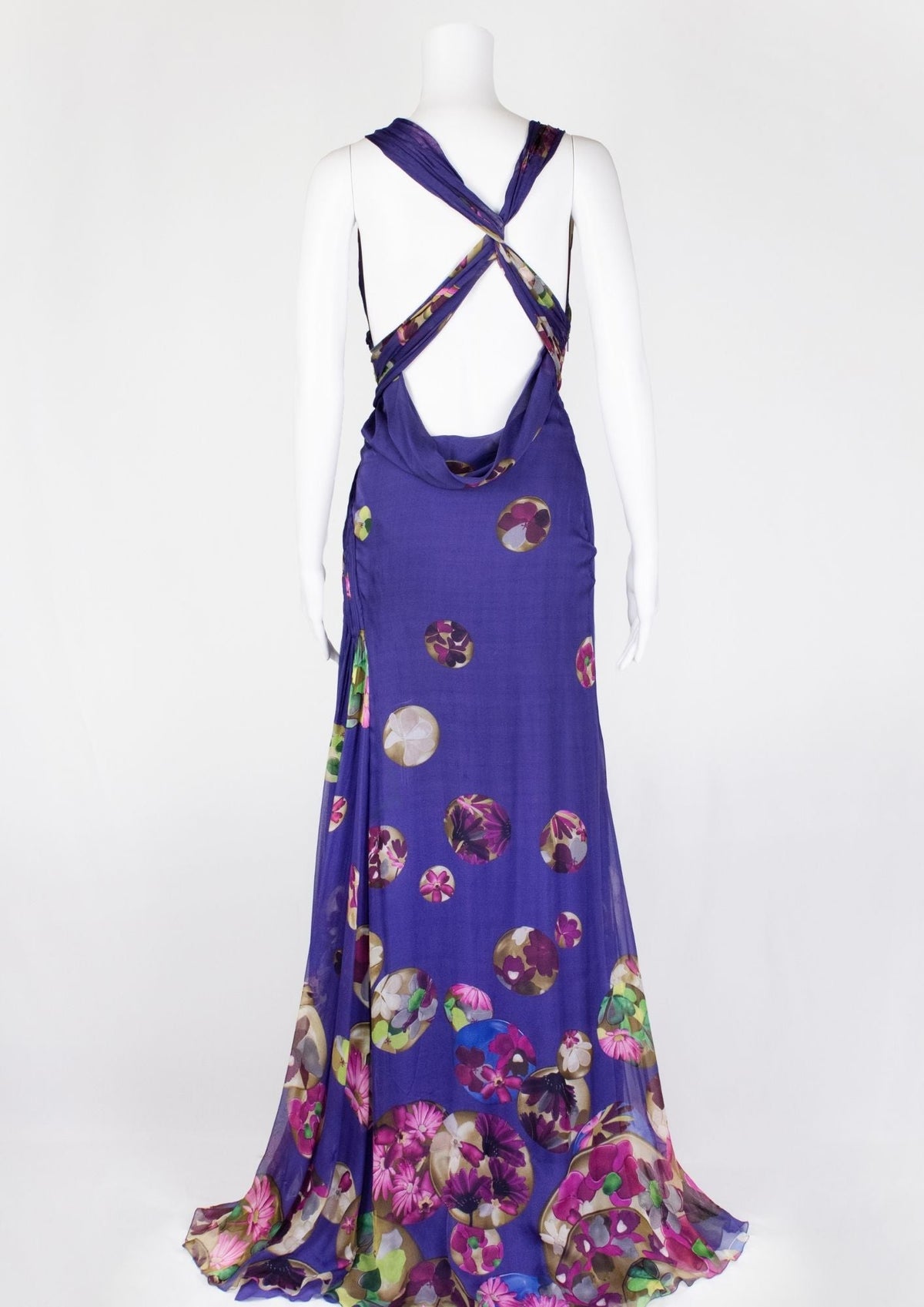 Versace Floral Dress - Reloved - Timeless Styles