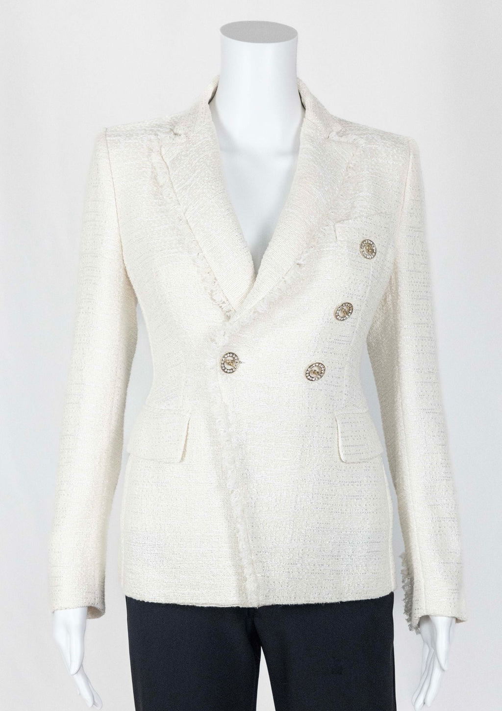 Via Delle Perle Collection Off - White Blazer - Reloved - Timeless Styles