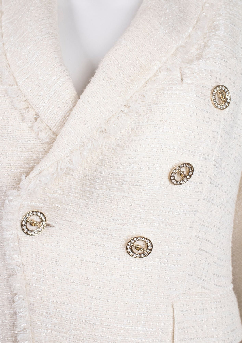 Via Delle Perle Collection Off - White Blazer - Reloved - Timeless Styles