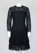 Whistles Black Lace Dress - Reloved - Timeless Styles