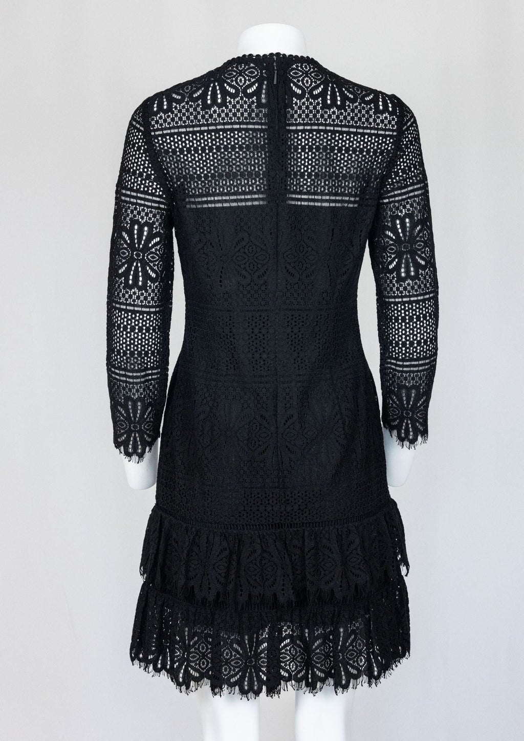 Whistles Black Lace Dress - Reloved - Timeless Styles