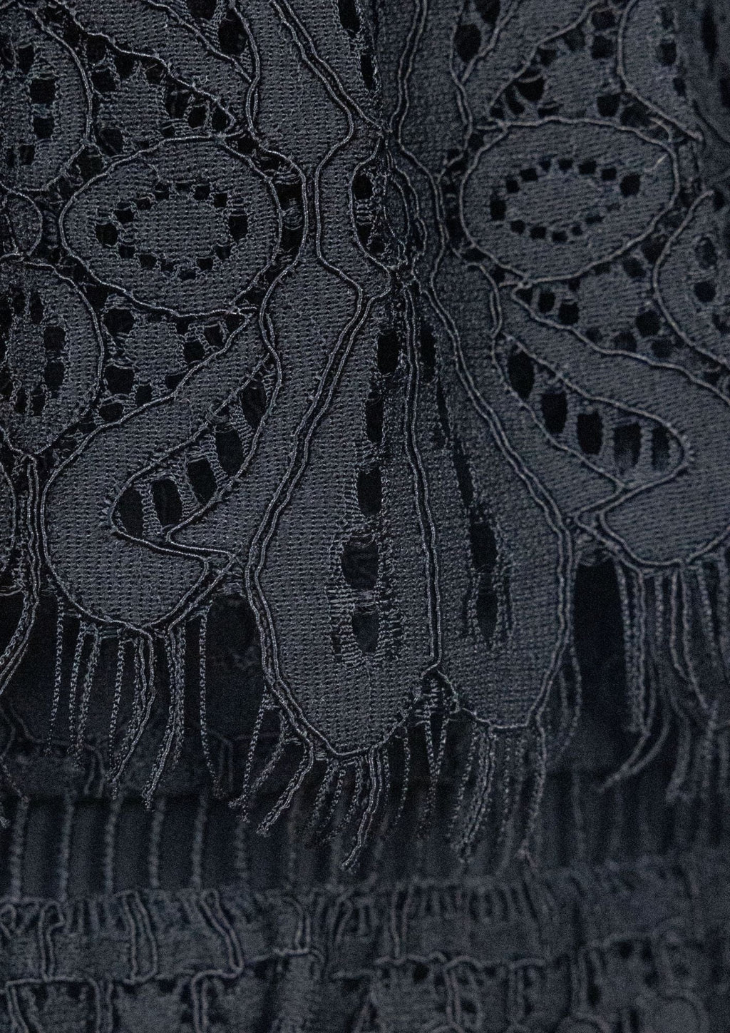 Whistles Black Lace Dress - Reloved - Timeless Styles